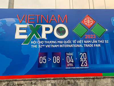 AiYin Technology Appears at the 32nd Vietnam International Trade Fair in 2023