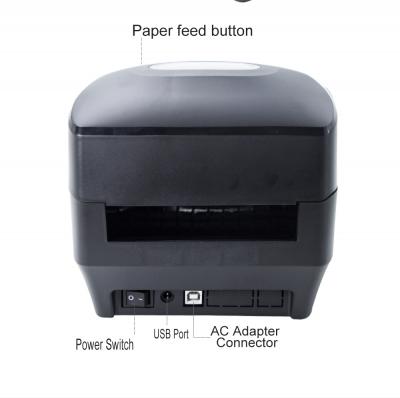 4x6 Shipping Label Barcode Printer with Large Paper Bin